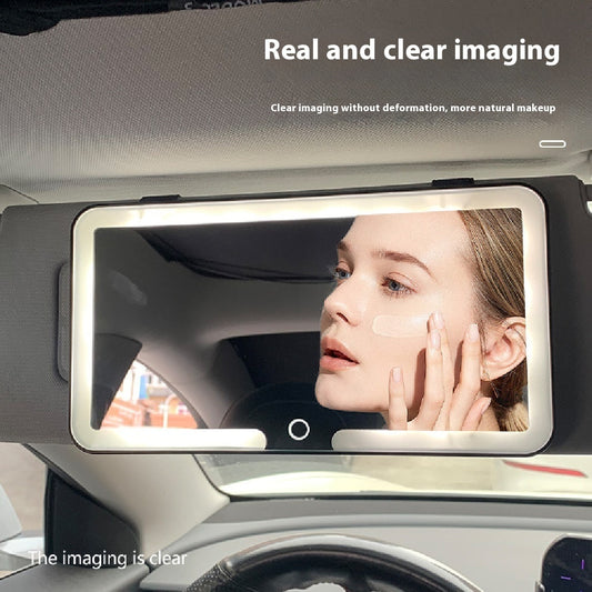 Automotive Sun Visor LED Makeup Mirror