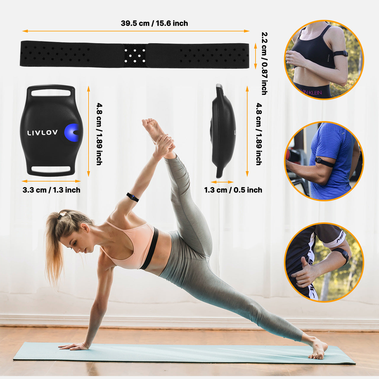 Outdoor Marathon Running Fitness Monitor